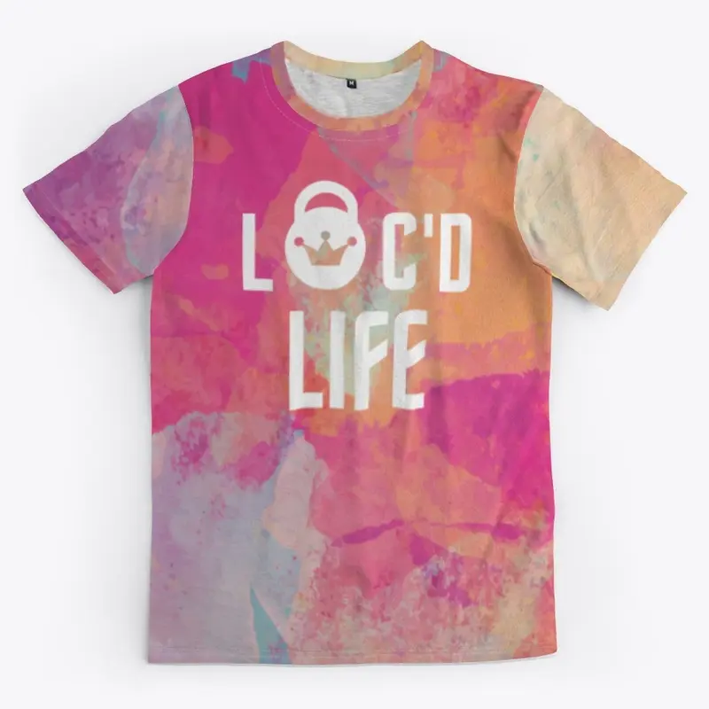 Loc'd Life- Pink Tie Dye